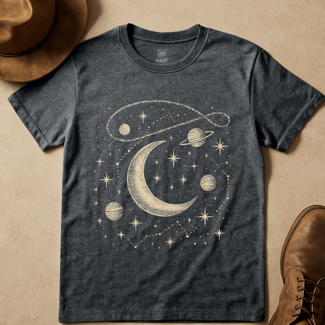 MOON AND LASSO T-SHIRT