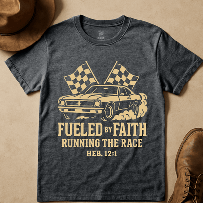 FAITH FUELED BURNOUT T-SHIRT