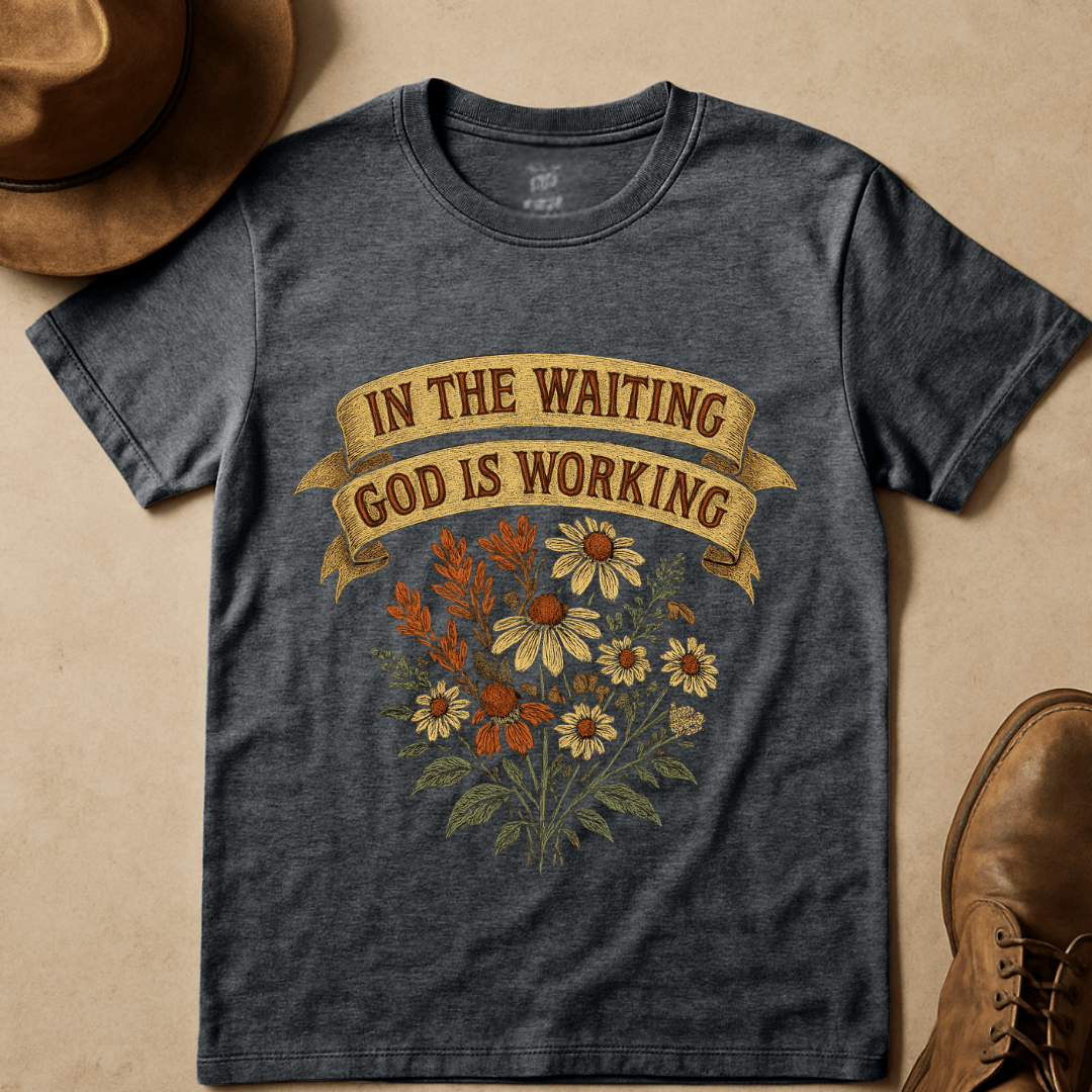 BOUQUET WESTERN RIBBION T-SHIRT