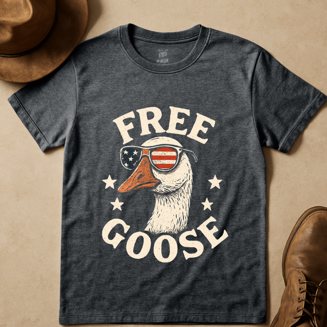 PATRIOTIC GOOSE T-SHIRT
