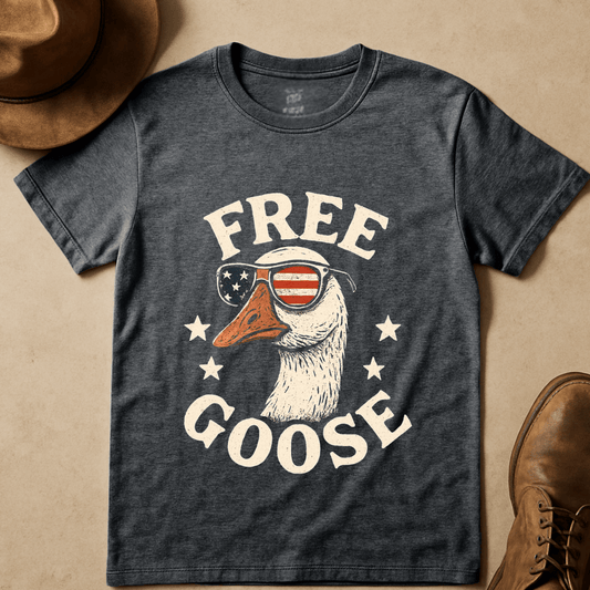 PATRIOTIC GOOSE T-SHIRT