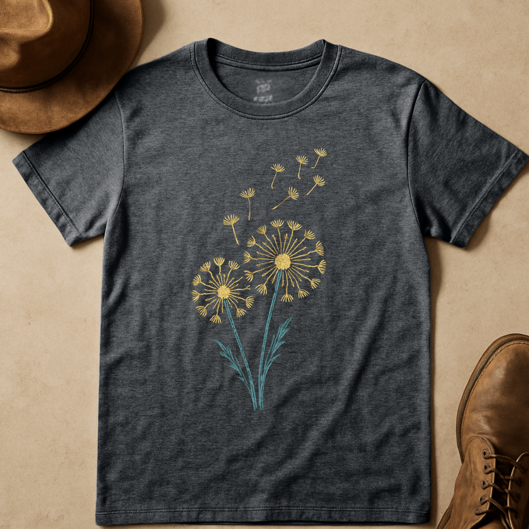 GOLDEN DANDELION T-SHIRT
