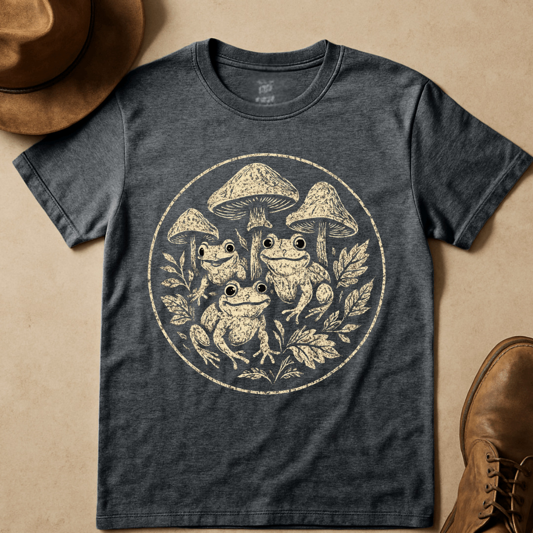 PLAYFUL FROGS T-SHIRT