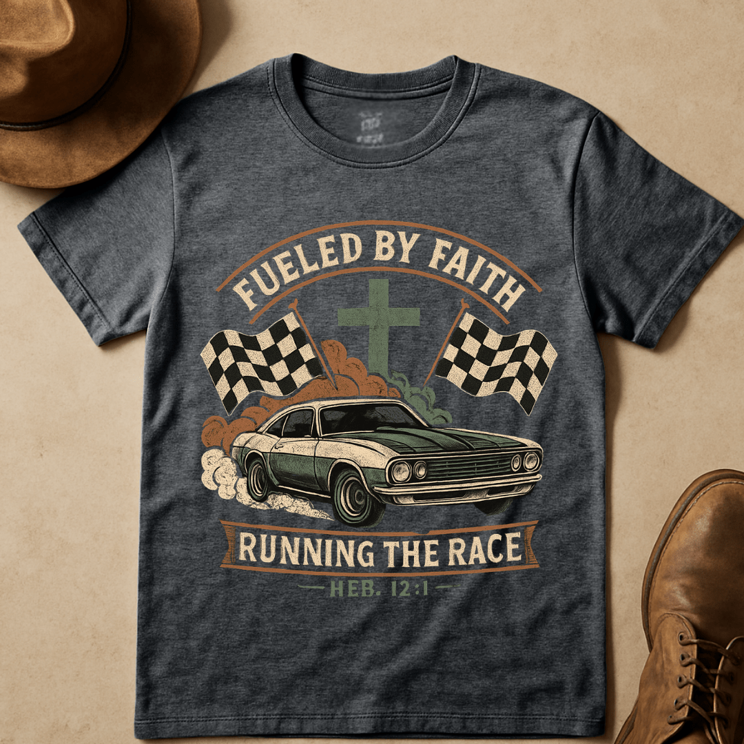 FAITH CAR RACE T-SHIRT