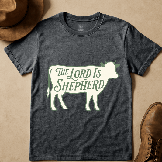 COW SILHOUETTE SHEPERD T-SHIRT