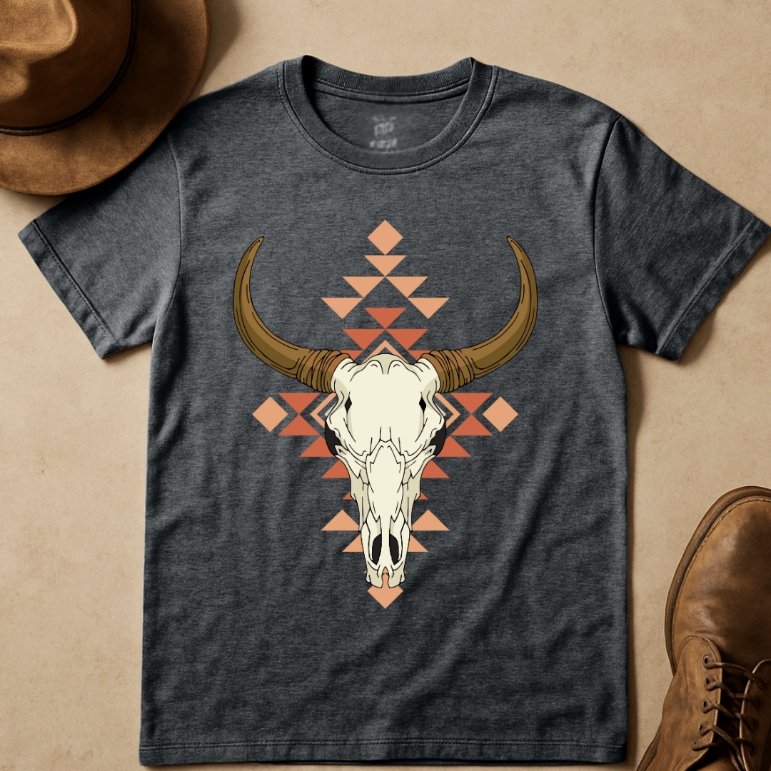 AZTEC BULL SKULL
