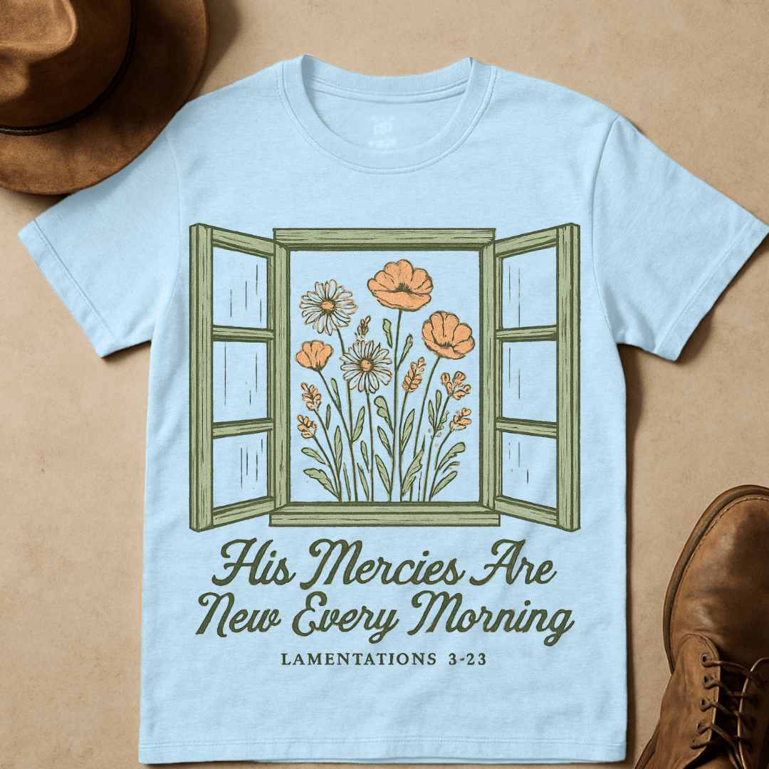 WILDFLOWERS SCRIPTURE T-SHIRT