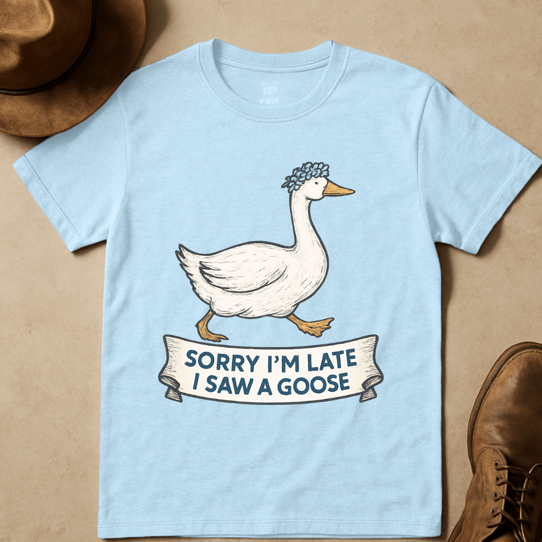 PLAYFUL GOOSE T-SHIRT