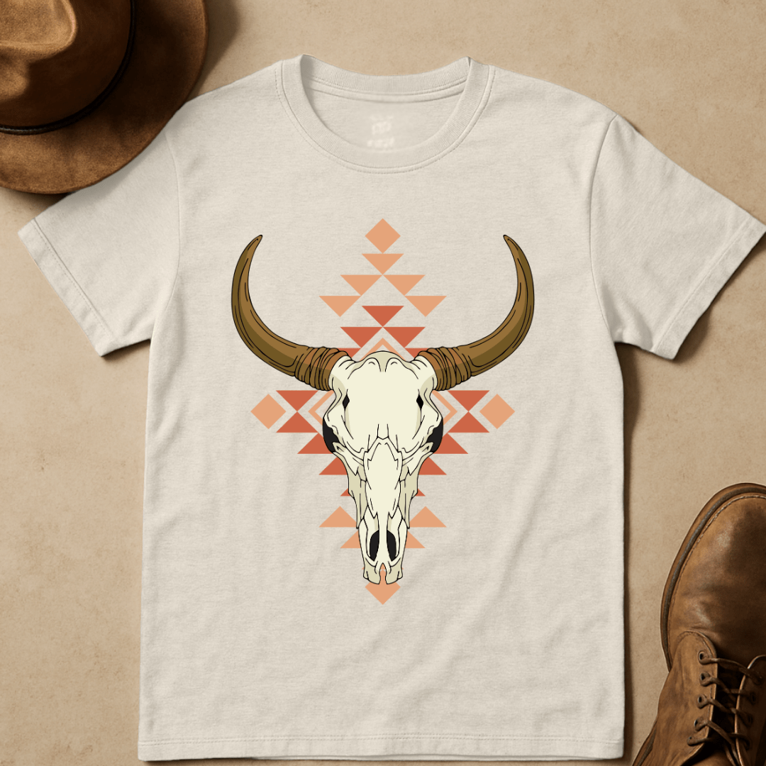 AZTEC BULL SKULL
