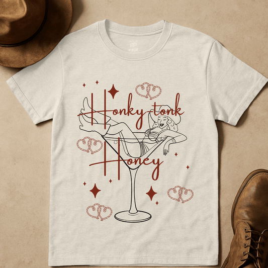 HONKY-TONK HONEY T-SHIRT