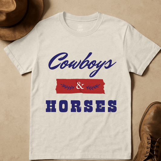 COWBOYS&HORSES T-SHIRT