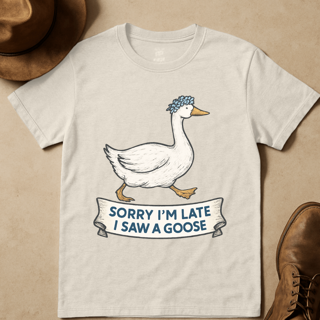 PLAYFUL GOOSE T-SHIRT