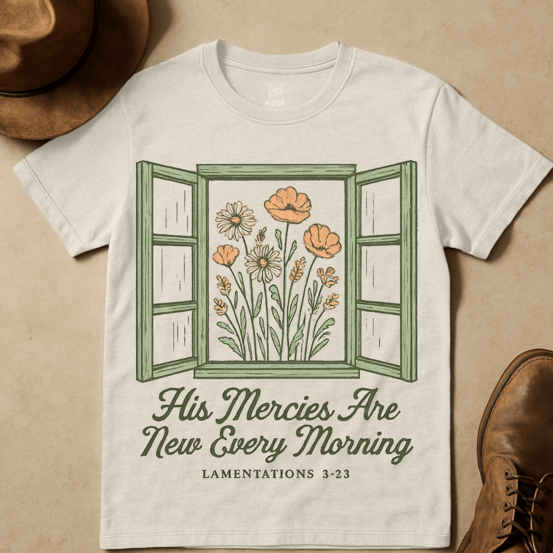 WILDFLOWERS SCRIPTURE T-SHIRT