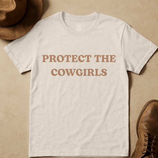 PROTECT THE COWGIRLS T-SHIRT