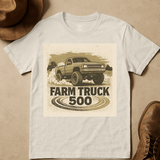 FARM TRUCK 500 DRIFT RACING T-SHIRT