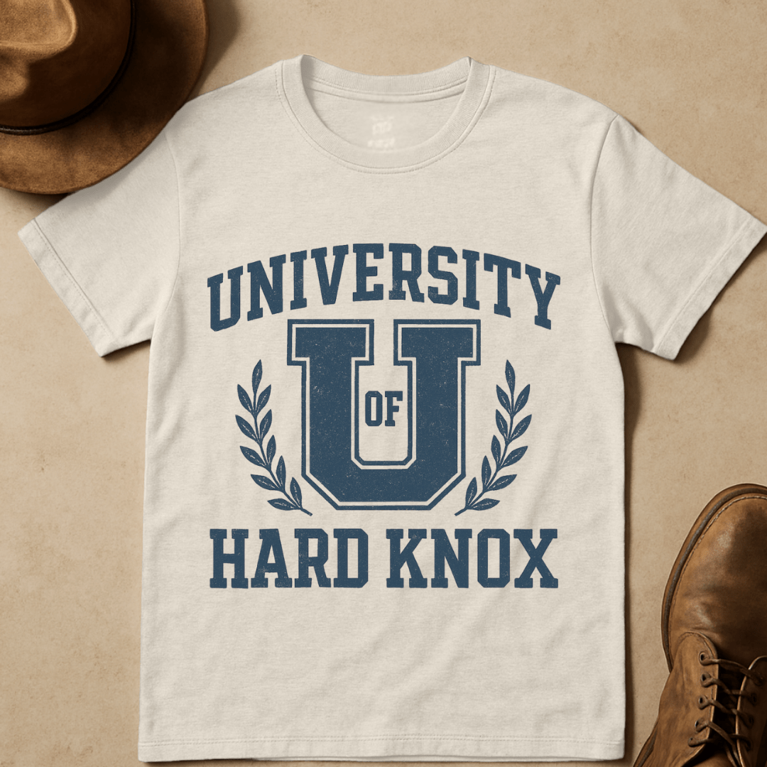 UNIVERSITY OF HARD KNOX T-SHIRT