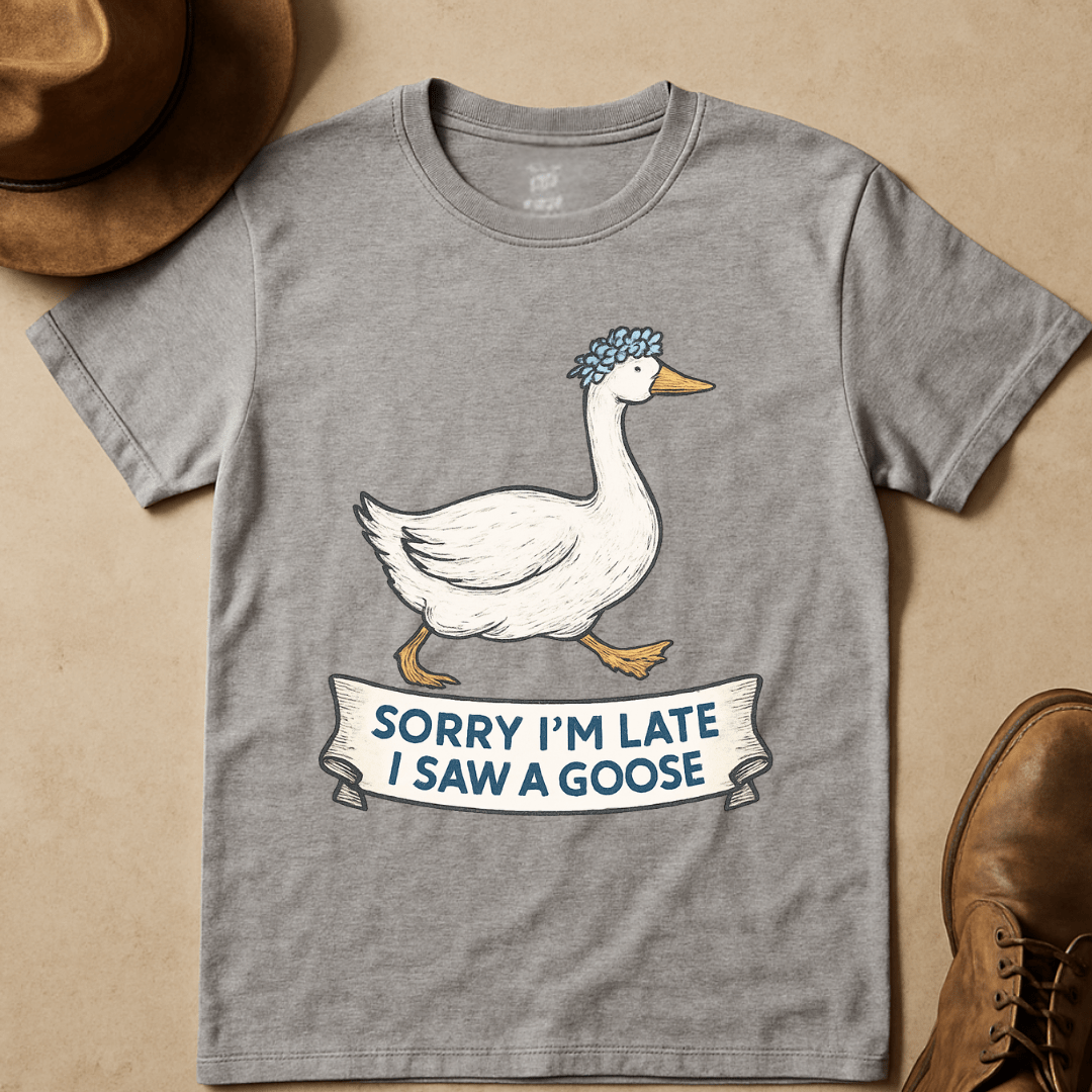 PLAYFUL GOOSE T-SHIRT