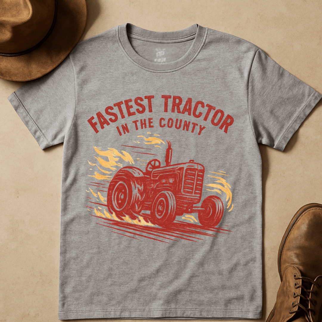 FASTEST TRACTOR T-SHIRT