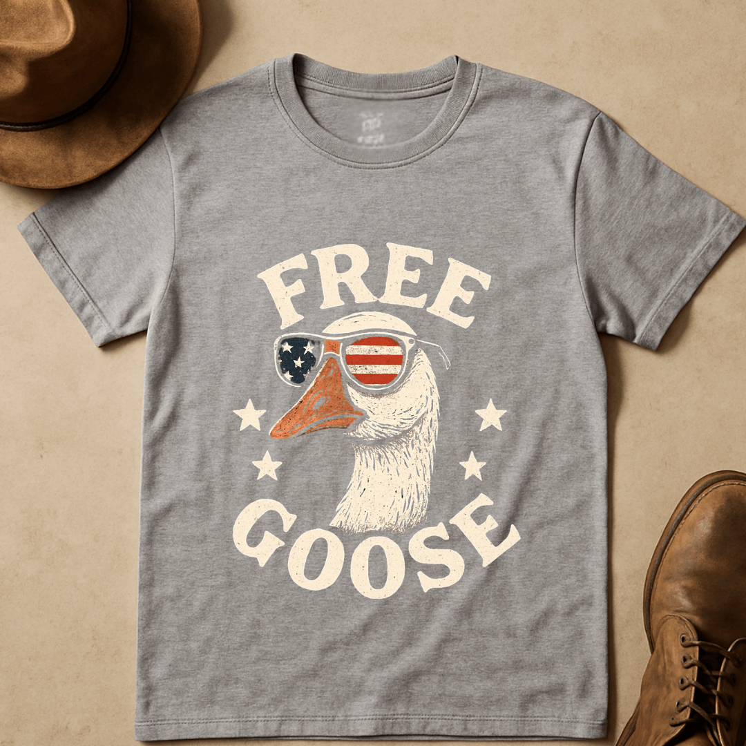 PATRIOTIC GOOSE T-SHIRT