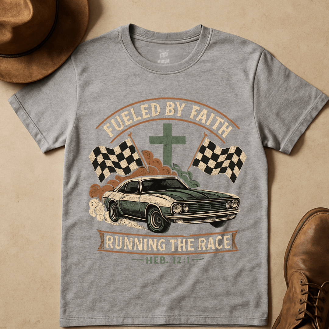 FAITH CAR RACE T-SHIRT