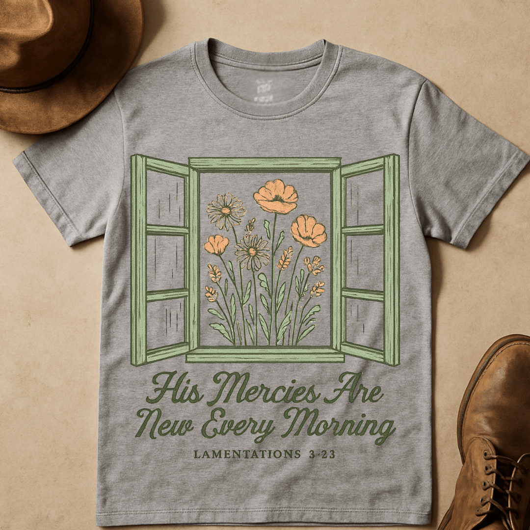 WILDFLOWERS SCRIPTURE T-SHIRT