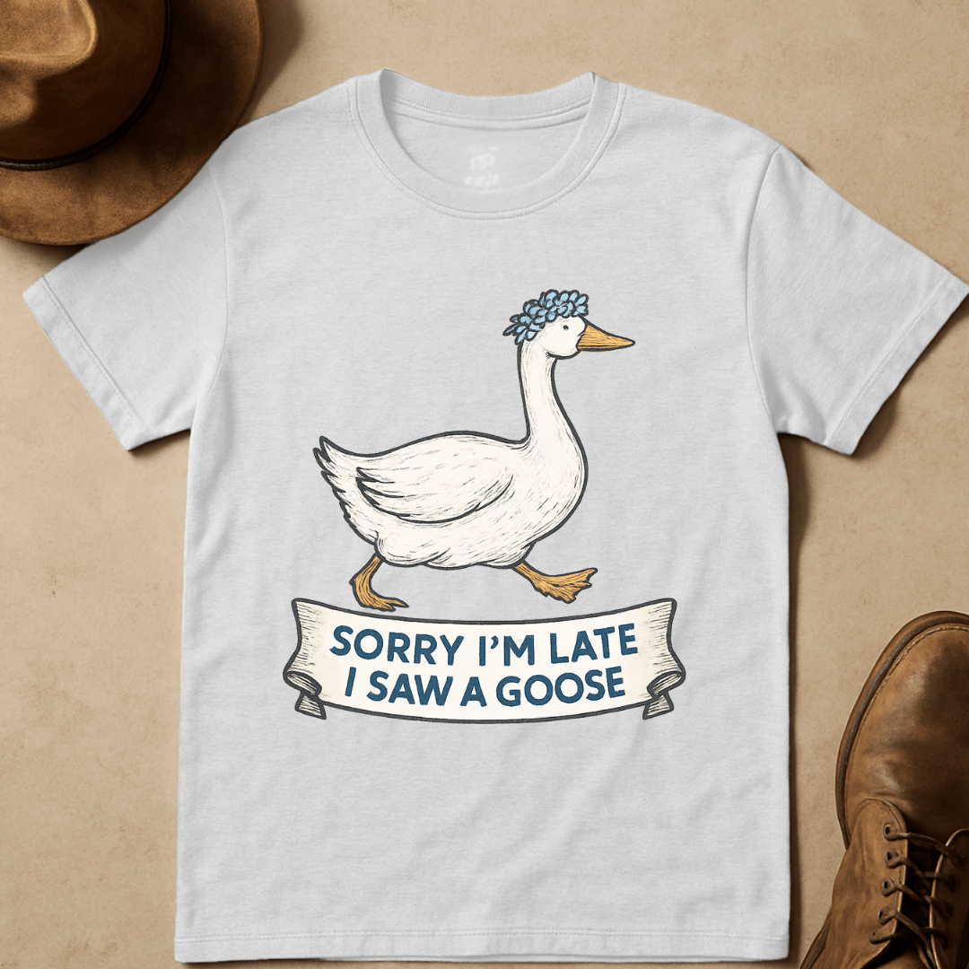 PLAYFUL GOOSE T-SHIRT