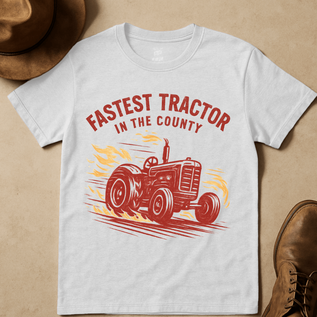 FASTEST TRACTOR T-SHIRT