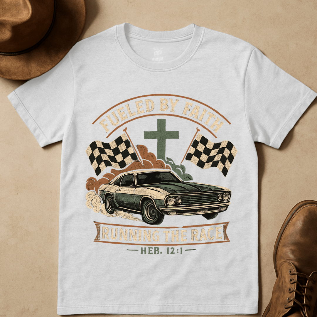 FAITH CAR RACE T-SHIRT