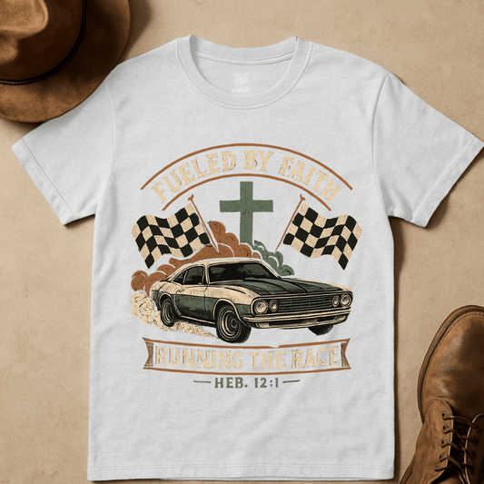 FAITH CAR RACE T-SHIRT