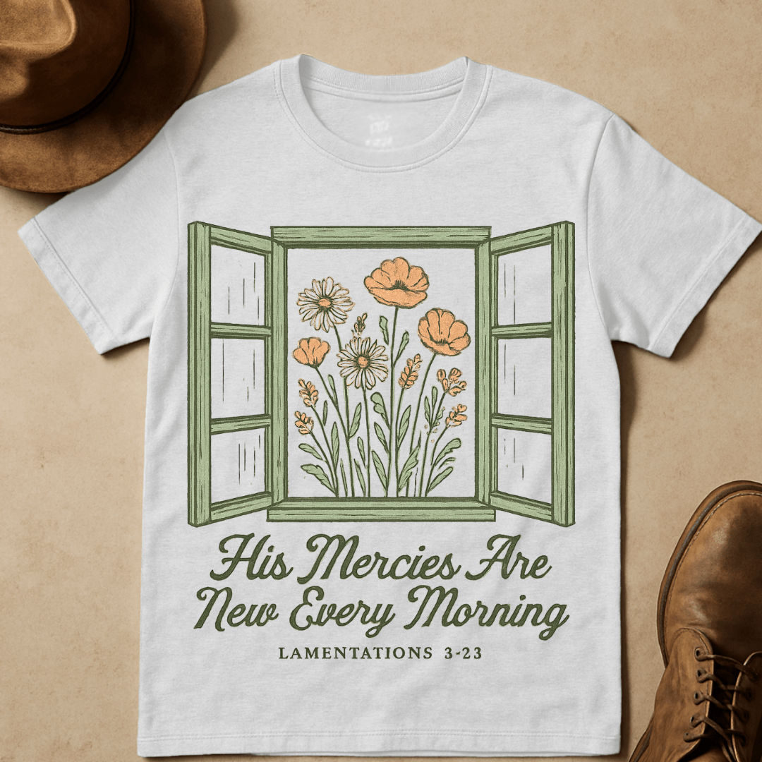 WILDFLOWERS SCRIPTURE T-SHIRT