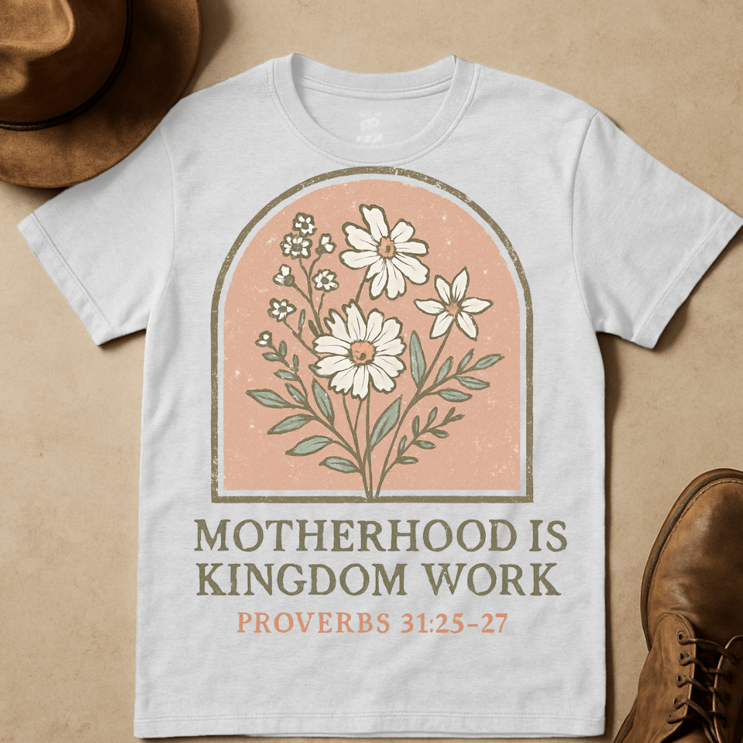 WILDFLOWER FAITH PROVERBS T-SHIRT