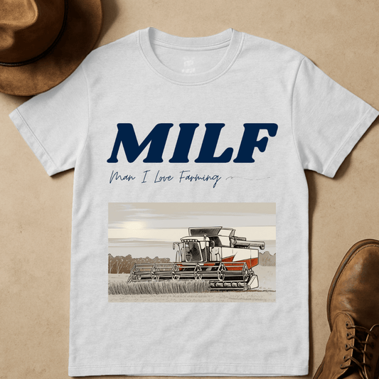 MAN I LOVE FARMING T-SHIRT