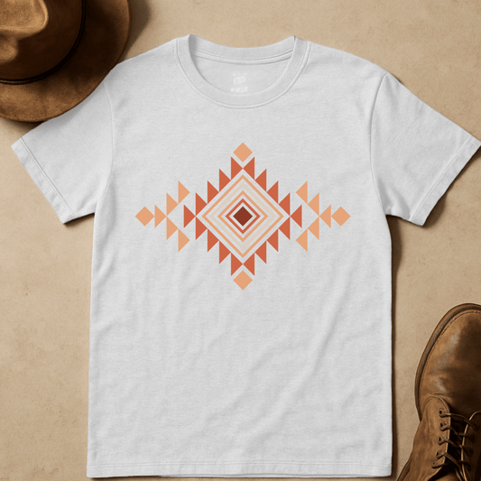 WESTERN PATTERN T-SHIRT