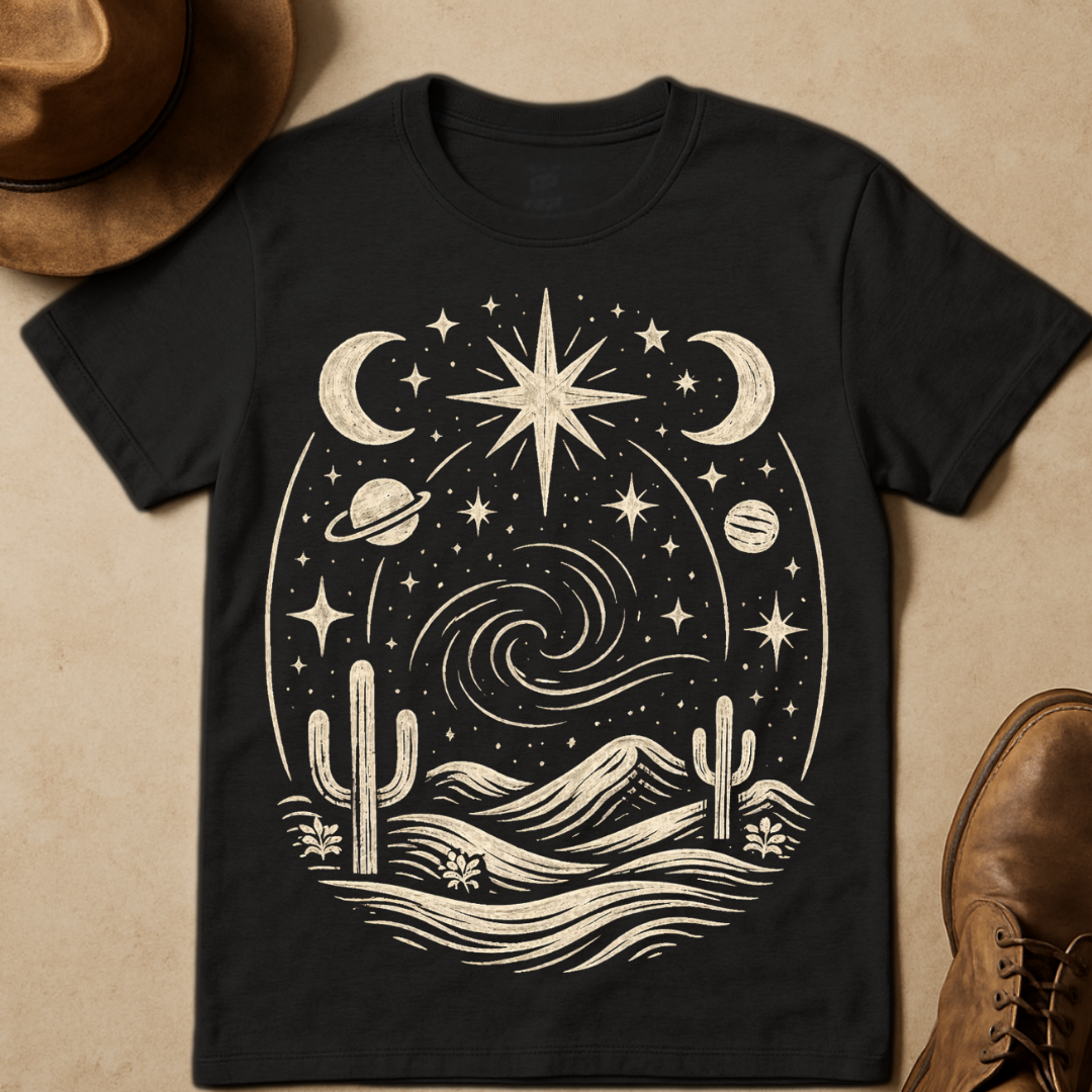 NIGHT BLOOM DESERT T-SHIRT