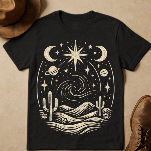NIGHT BLOOM DESERT T-SHIRT
