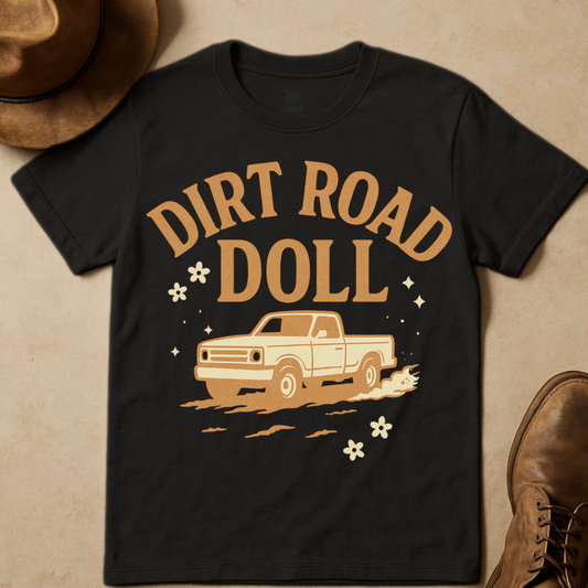 DIRT ROAD DOLL T-SHIRT