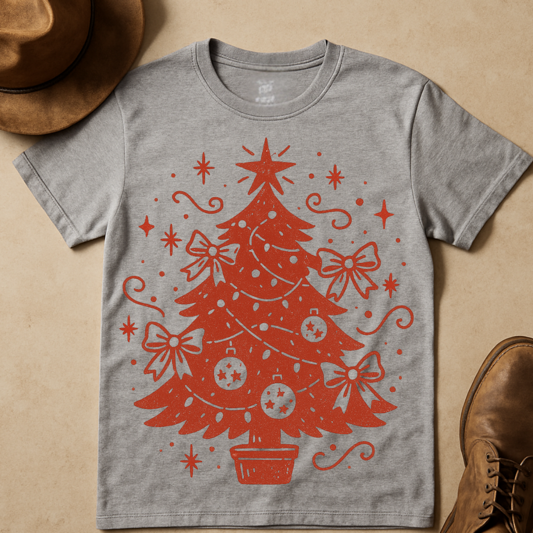 DARLING CHRISTMAS TREE T-SHIRT