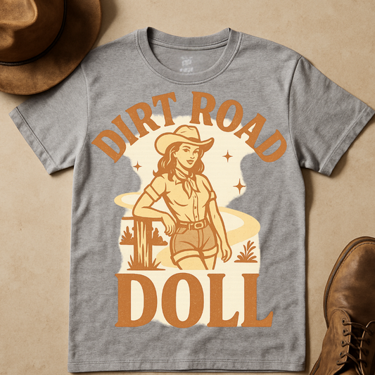 DIRT ROAD DOLL T-SHIRT