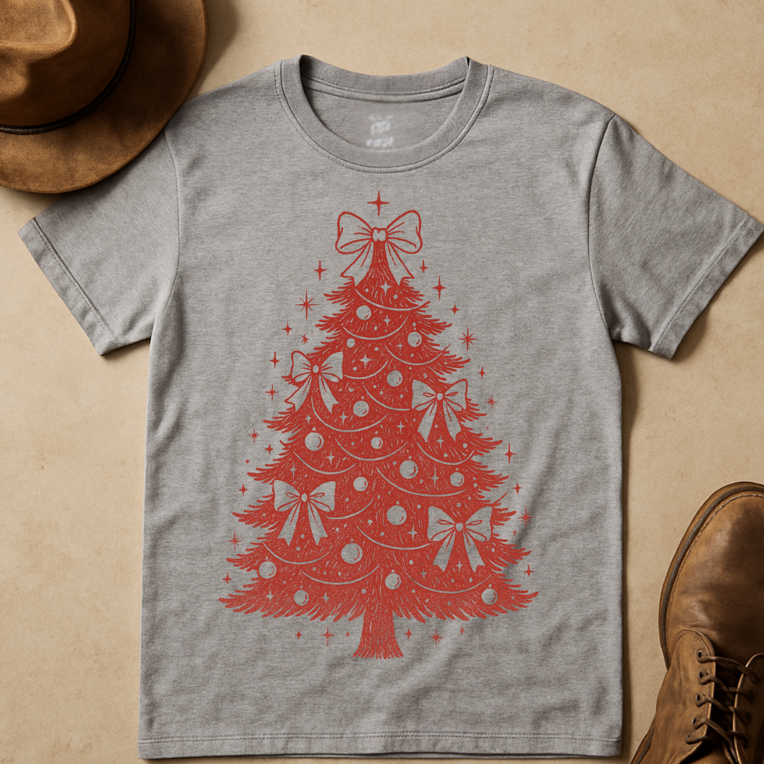 CUTE CHRISTMAS TREE T-SHIRT