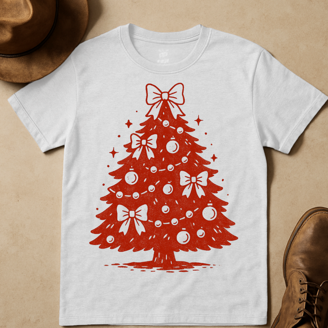 DARLING CHRISTMAS TREE T-SHIRT