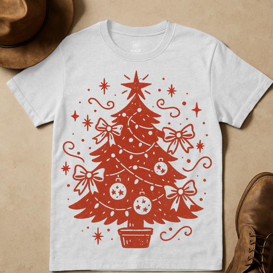 DARLING CHRISTMAS TREE T-SHIRT