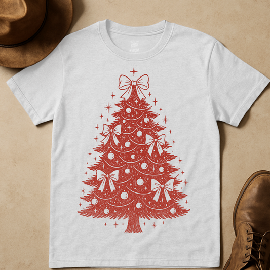 CUTE CHRISTMAS TREE T-SHIRT
