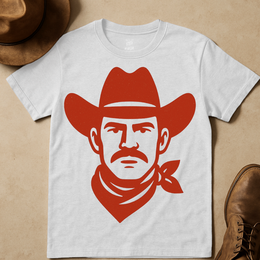 STERN COWBOY MAN T-SHIRT
