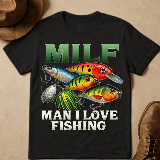MILF CLASSIC LURES T-SHIRT