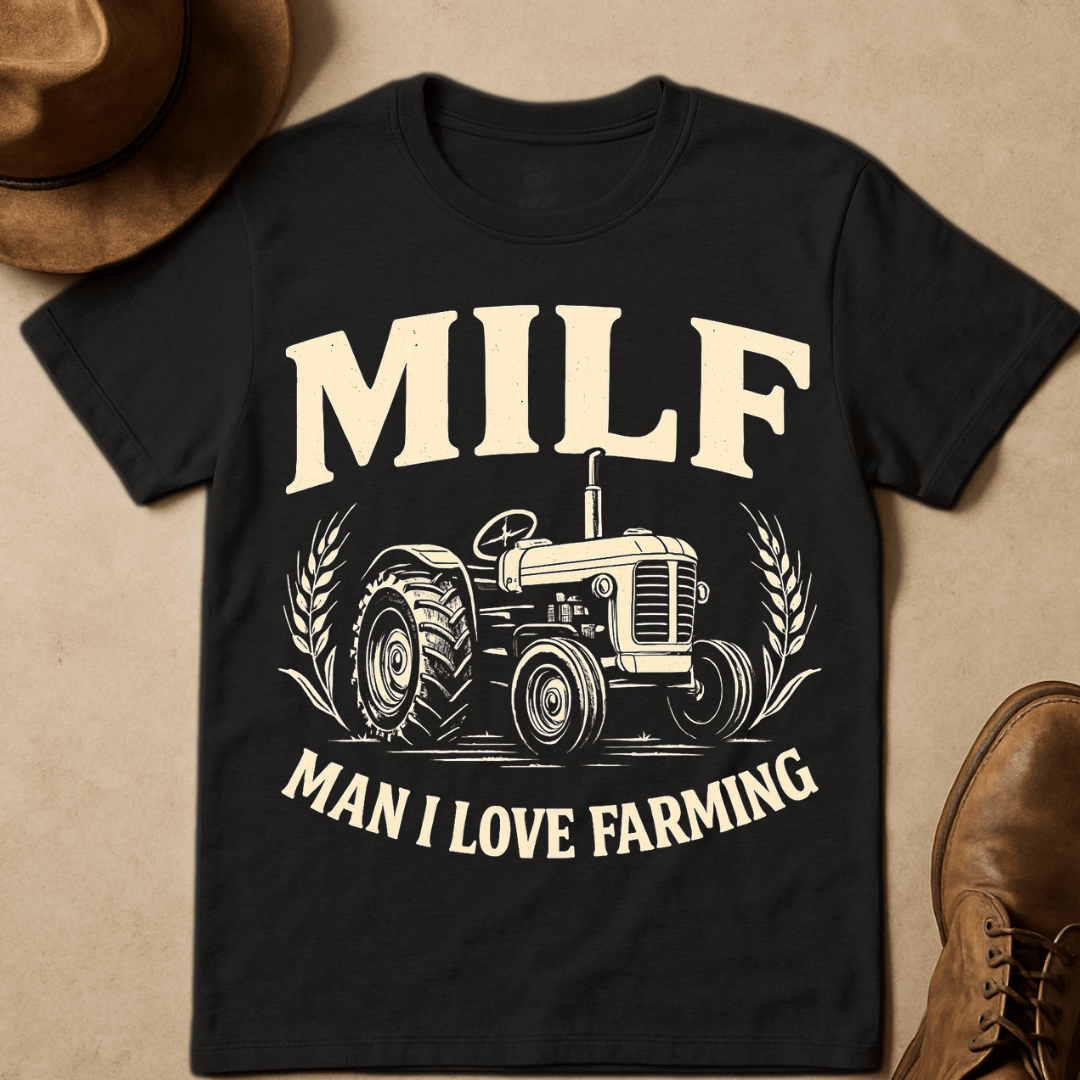 I LOVE FARMING T-SHIRT