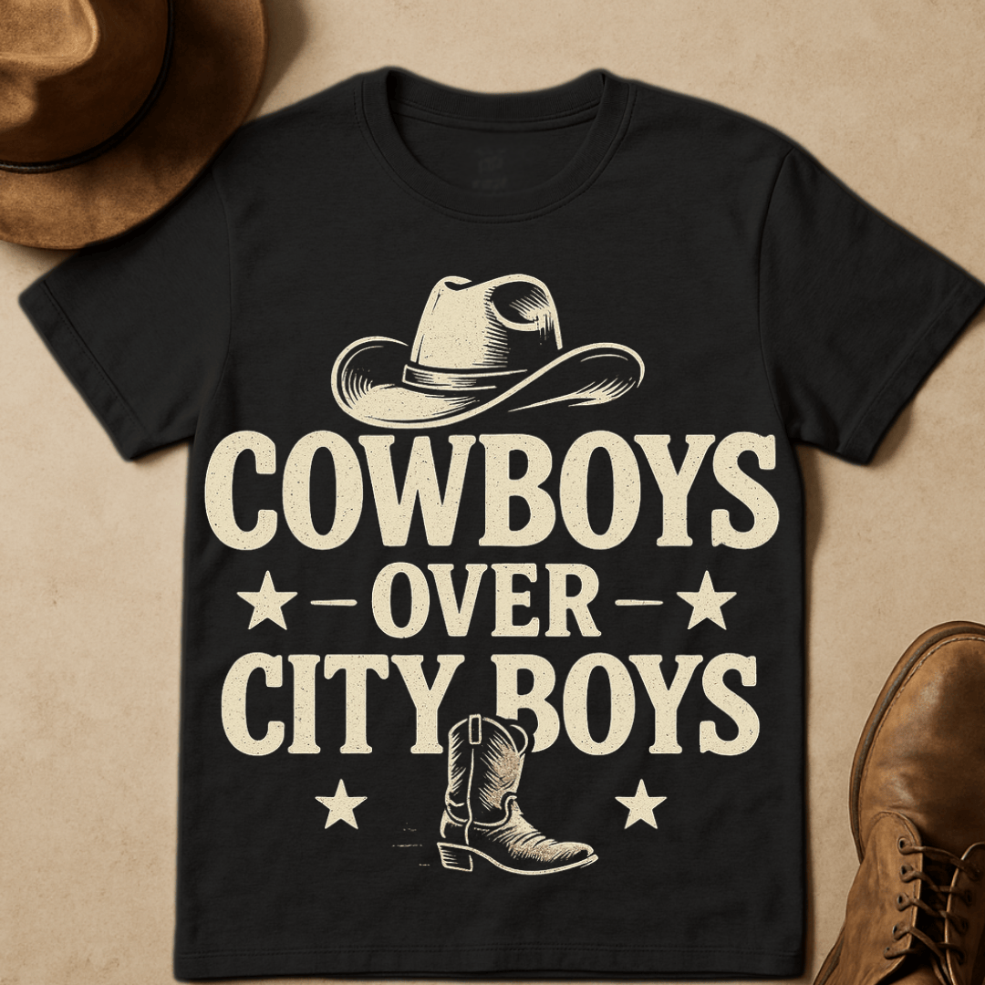 COWBOYS OVER CITYBOYS T-SHIRT