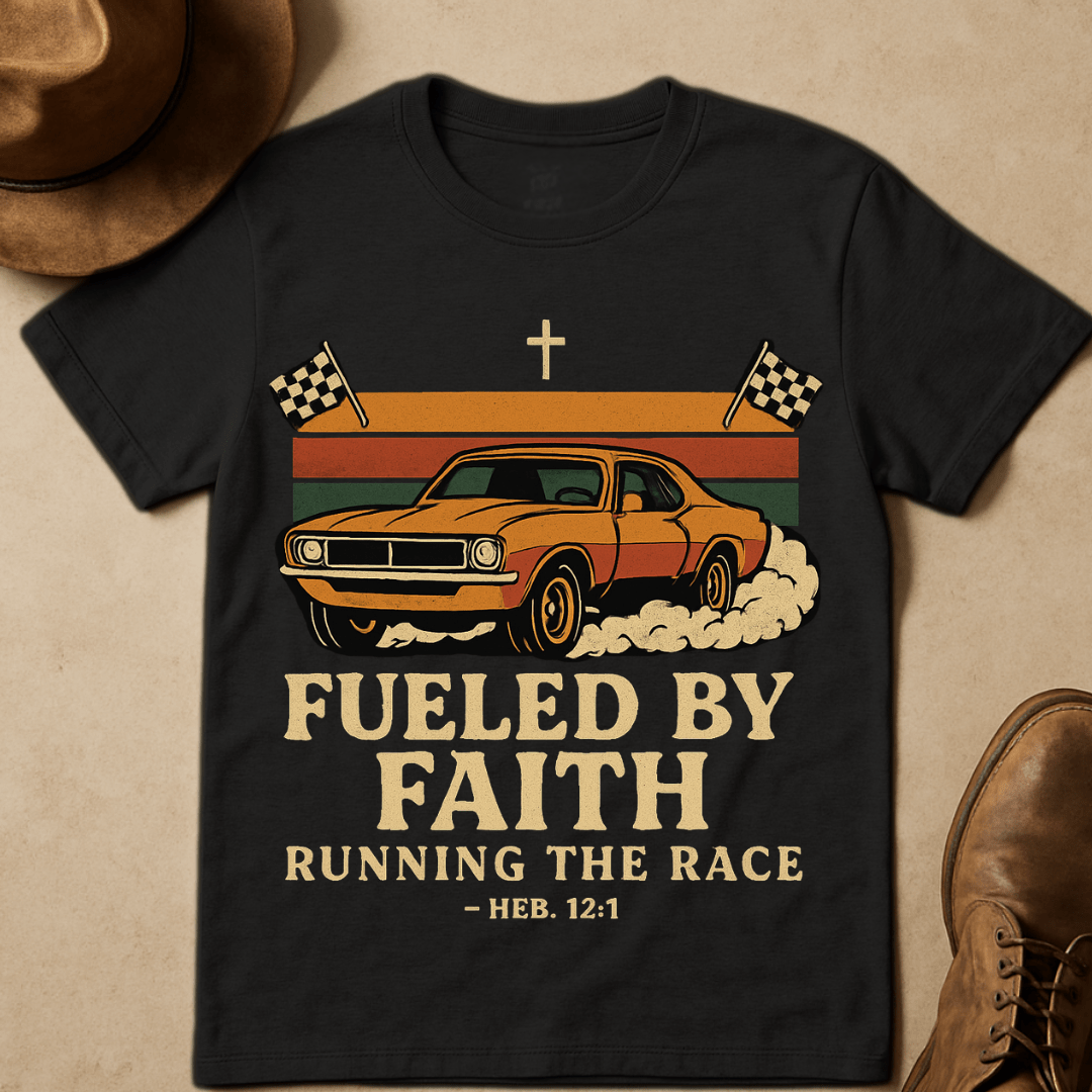 FUELED BY FAITH T-SHIRT