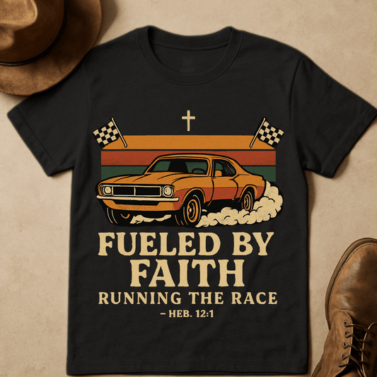 FUELED BY FAITH T-SHIRT