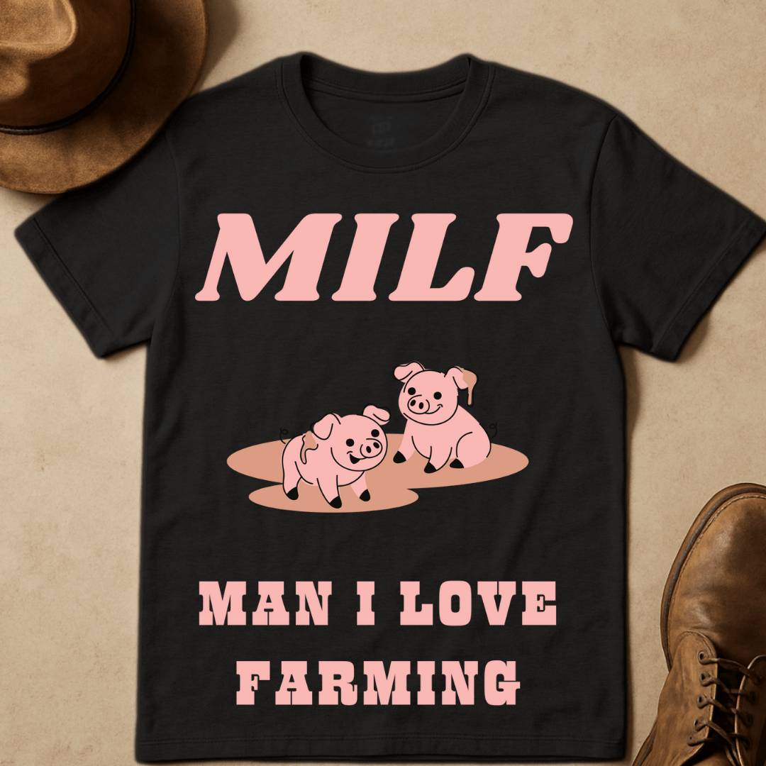 MAN I LOVE FARMING T-SHIRT