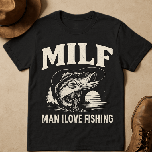 MILF FISHING T-SHIRT